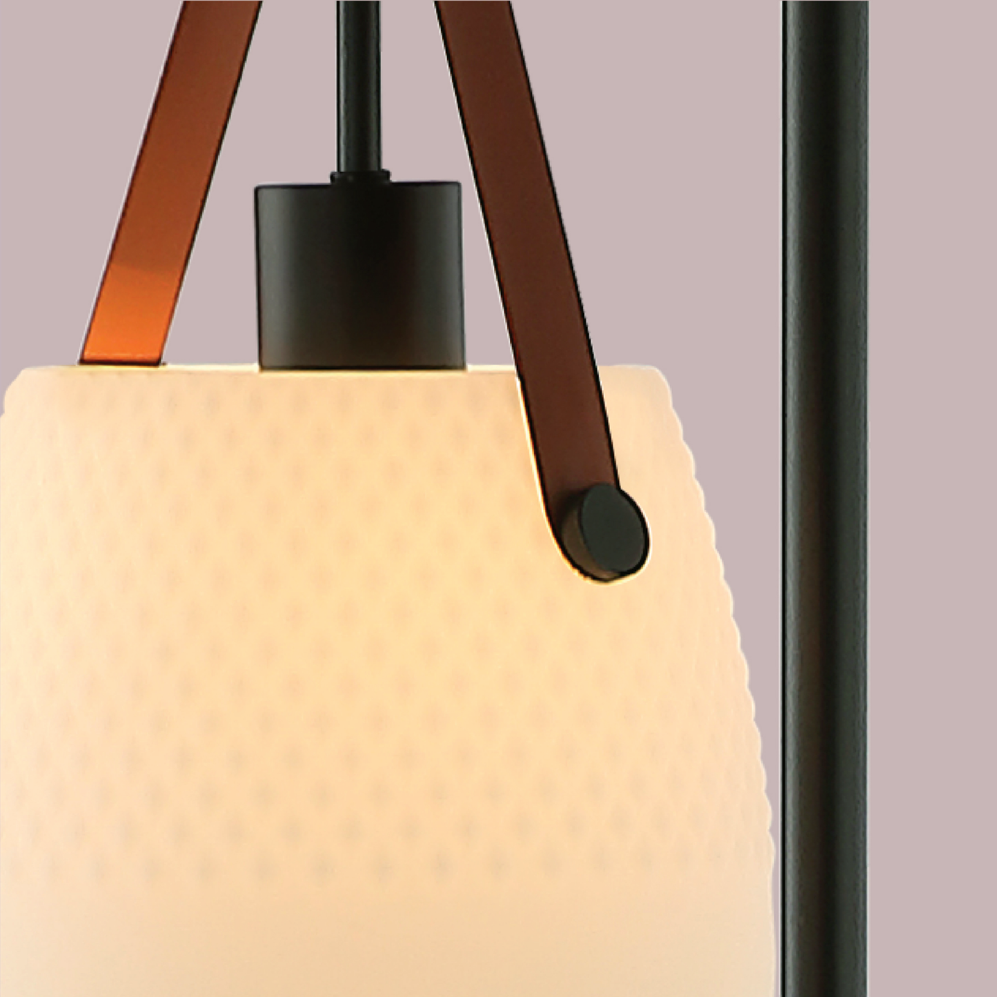 Subtle Zesty Scoop Lamp