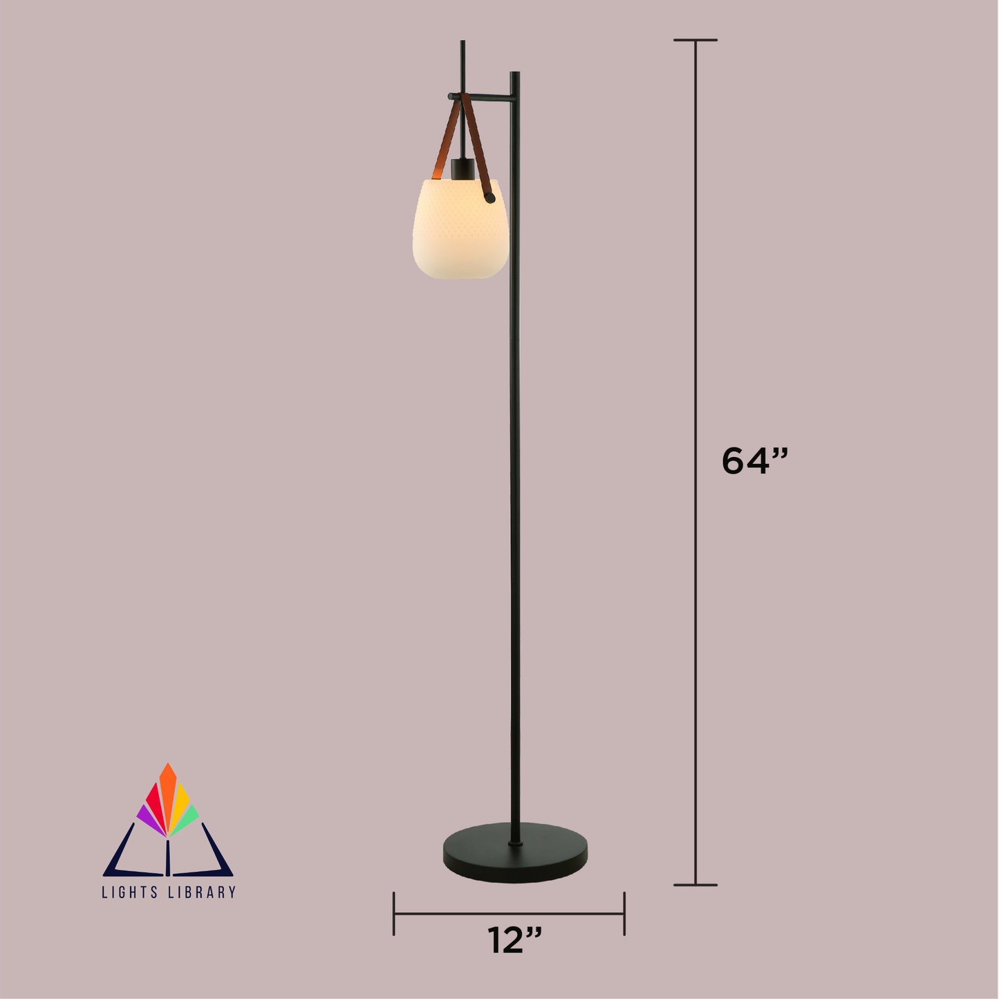 Subtle Zesty Scoop Lamp