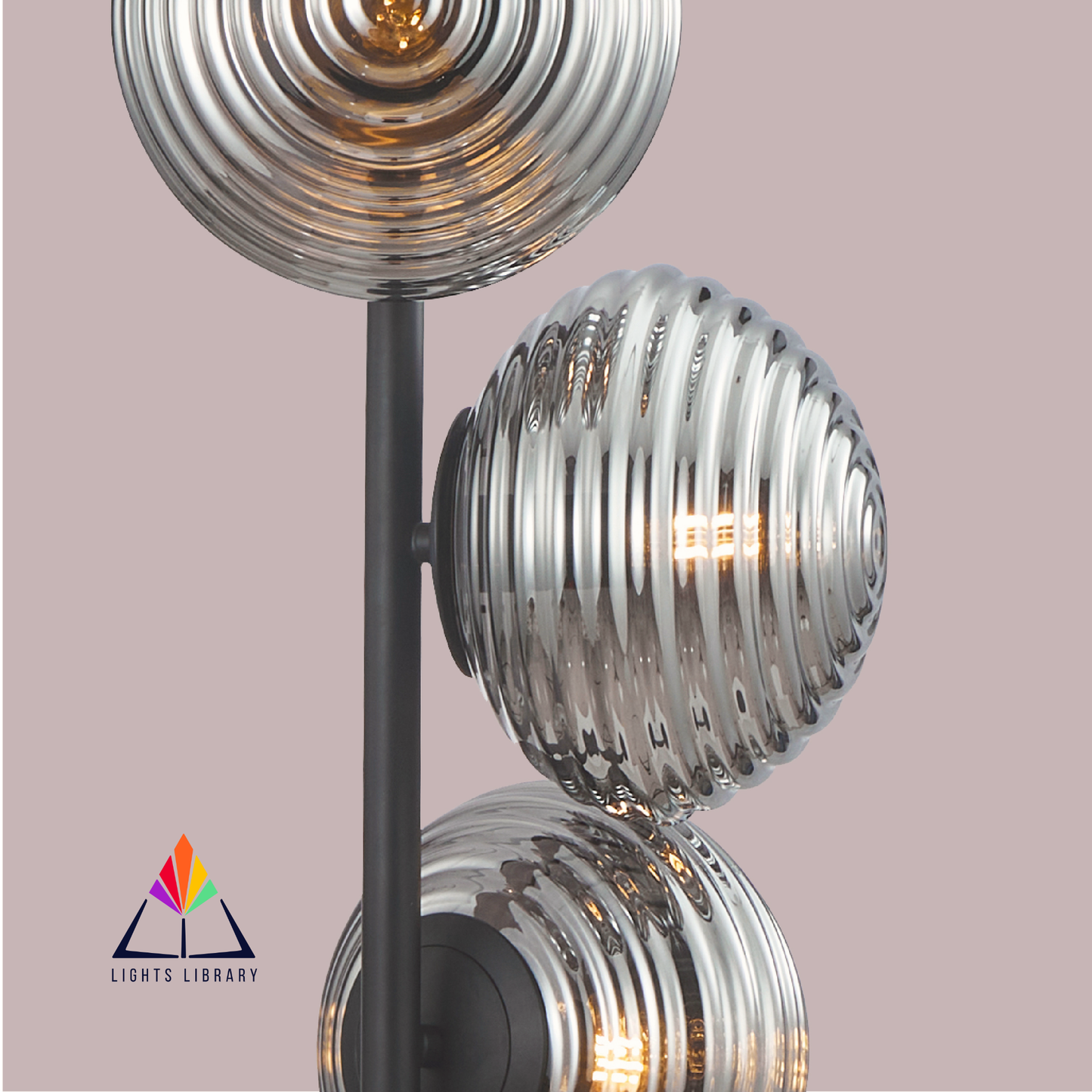 Rippled Radiance Floor Lamp