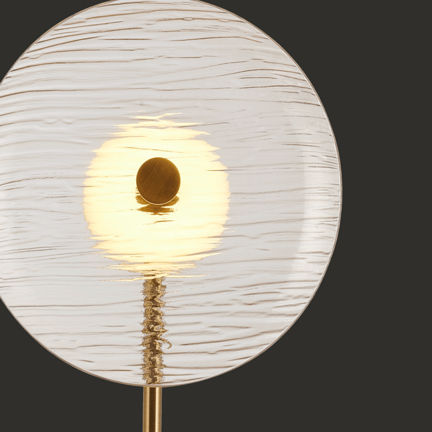 Luminous Disc Table Lamp