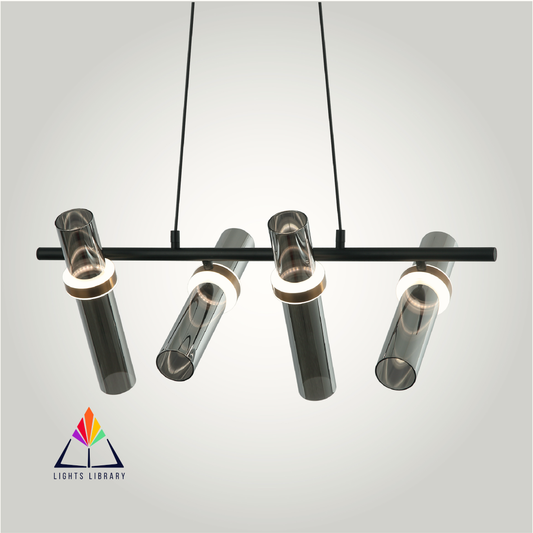 Eclipse Tube Chandelier