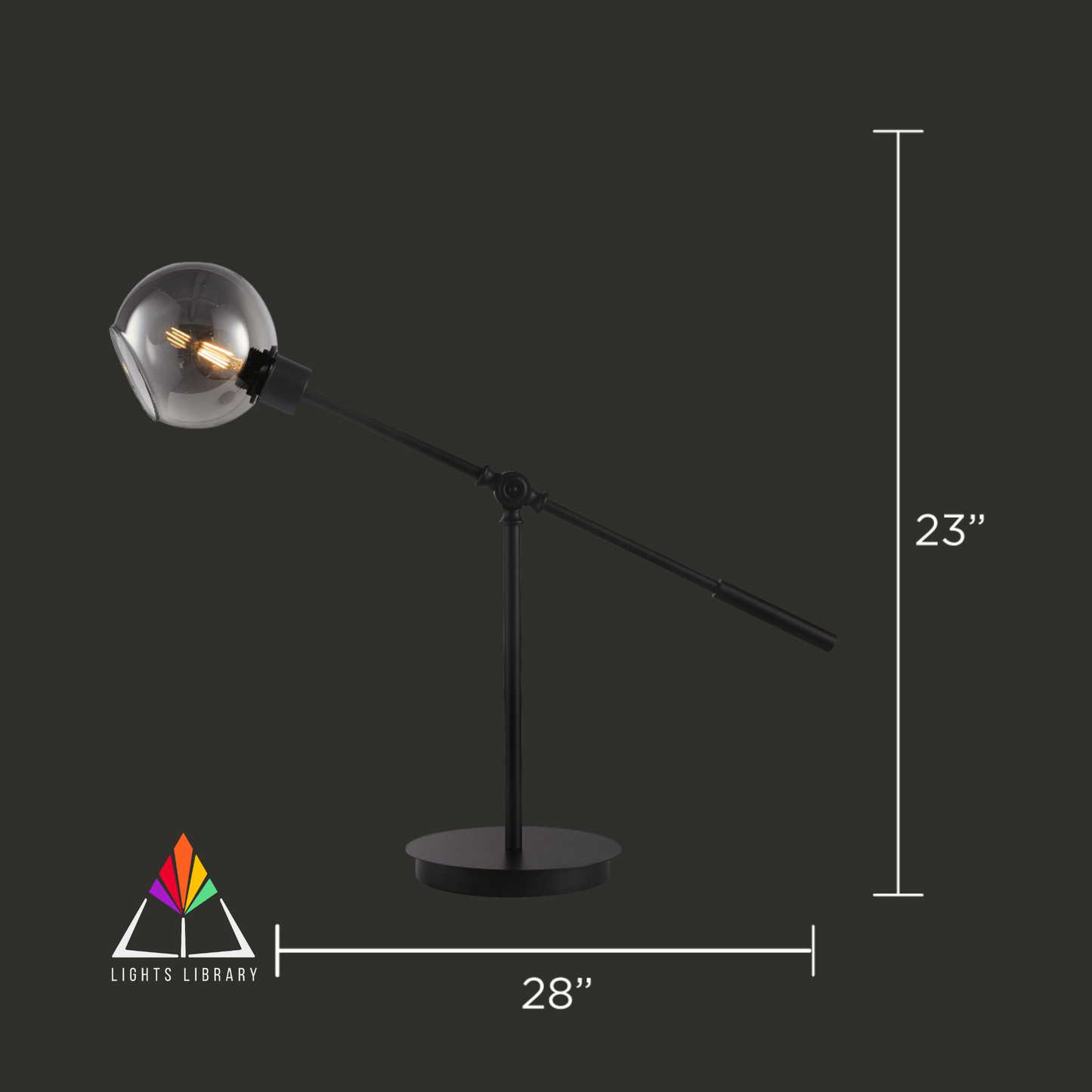 Sleek Sphere Table Lamp