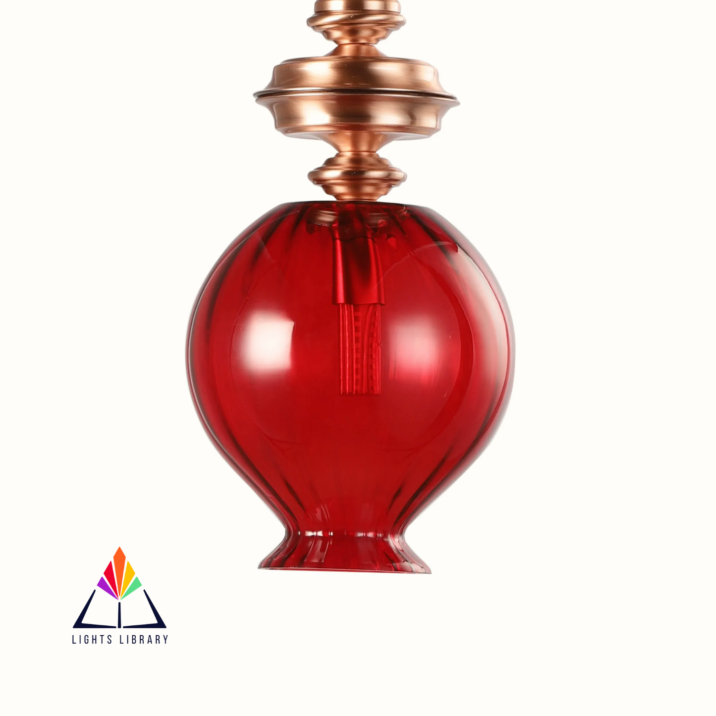 Nicole Red Pendant Light