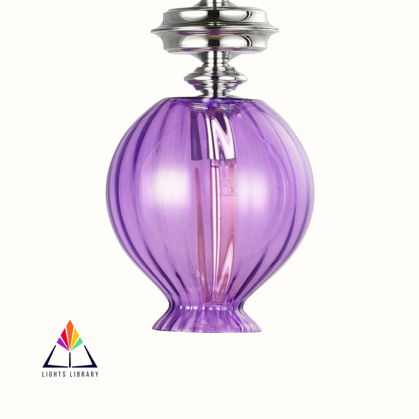 Nicole Purple Pendant Light