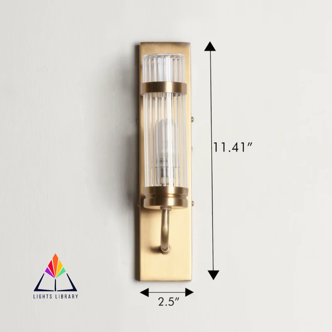 Illuminated Elegance Wall Light