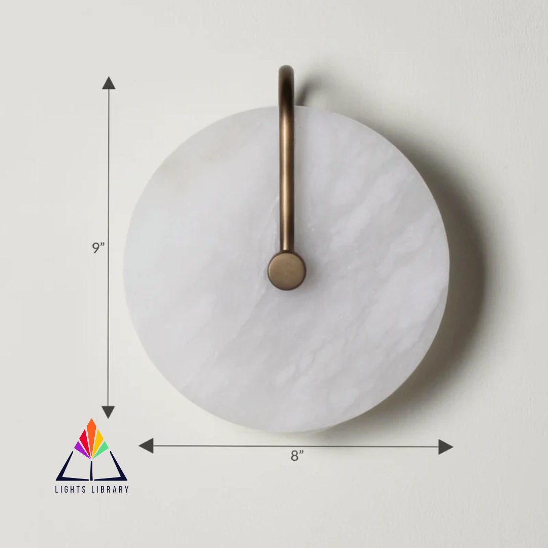 Marble Halo Wall Accent