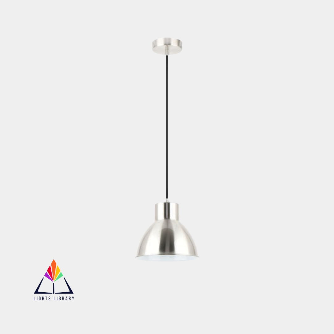 Spotlight Chic: Dome Pendant in Rose Gold, Brass & Steel