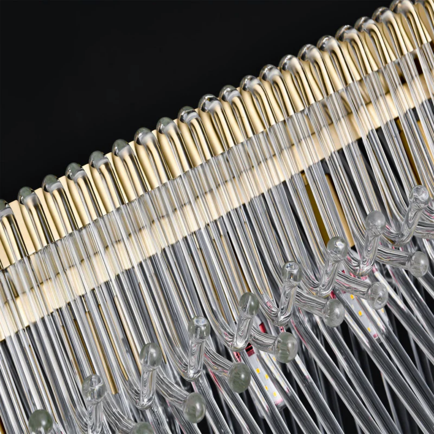 Crystal Rainfall Chandelier