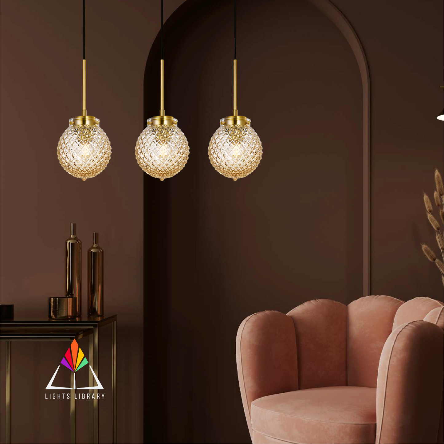 Crystal Globe Pendant Lights