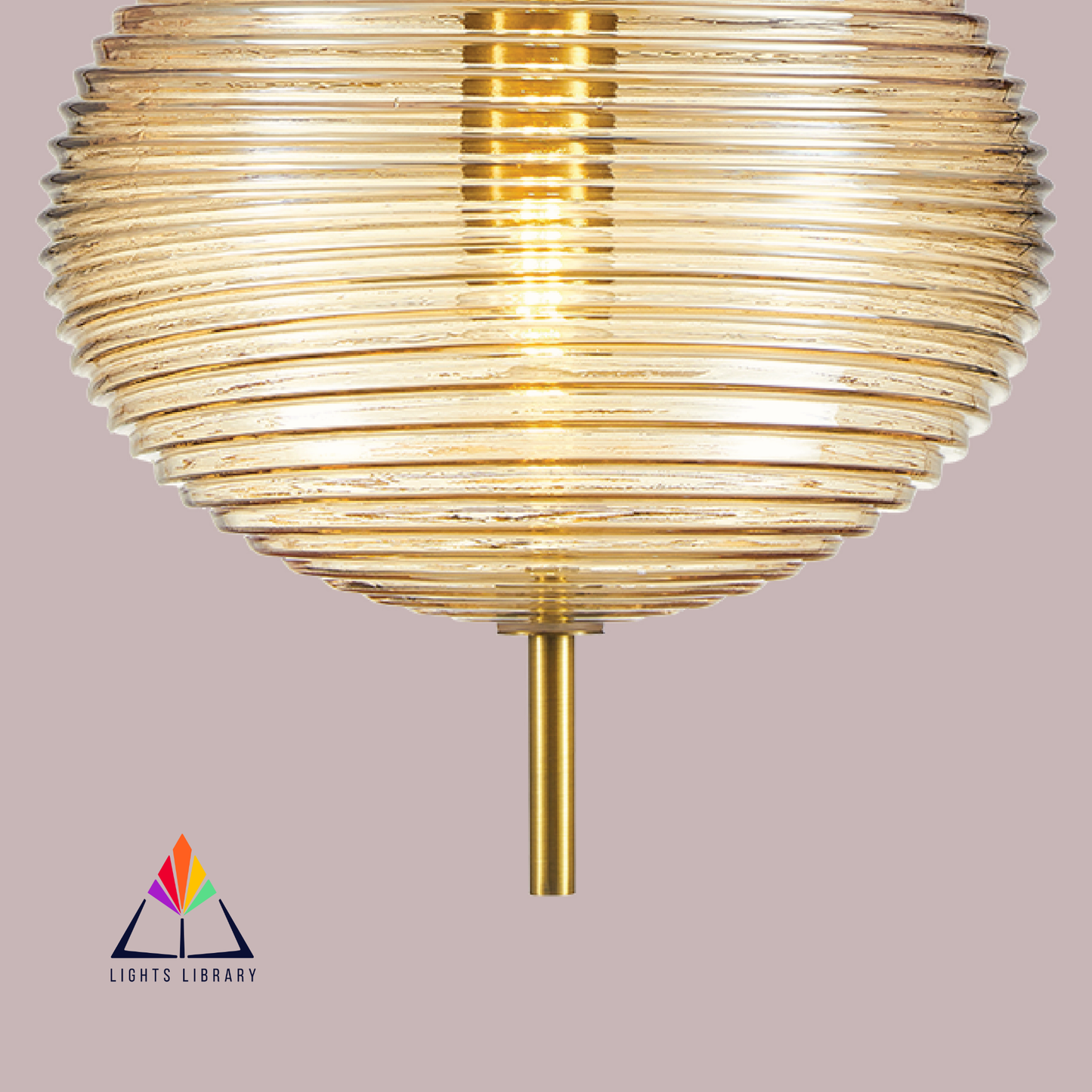 Golden Globe Pendant Light