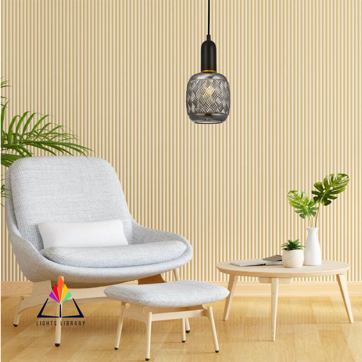 Countess Crystal Cascade Pendant Light