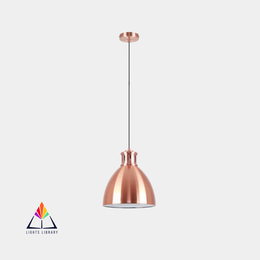 Copper Glow: Vintage-Inspired Pendant Light