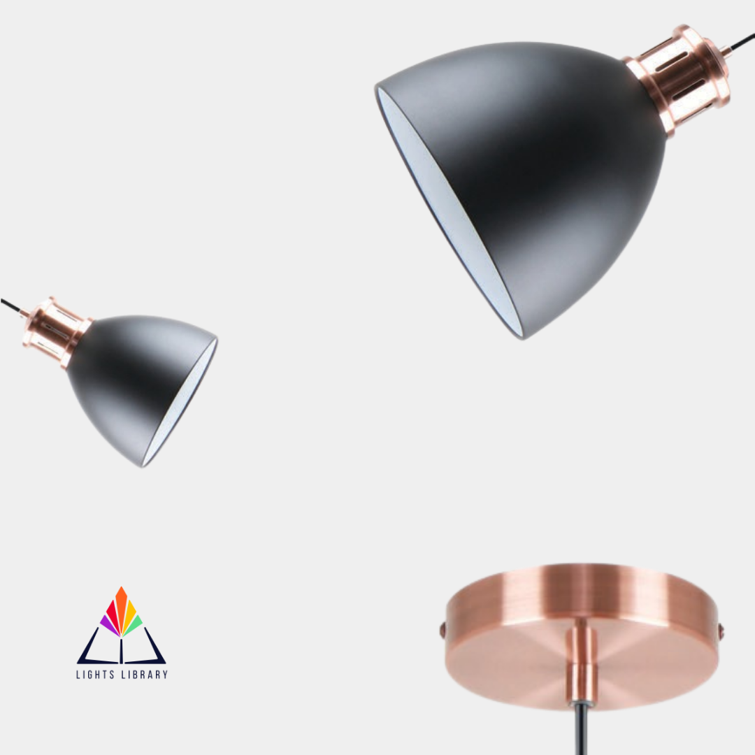 Copper Glow: Vintage-Inspired Pendant Light