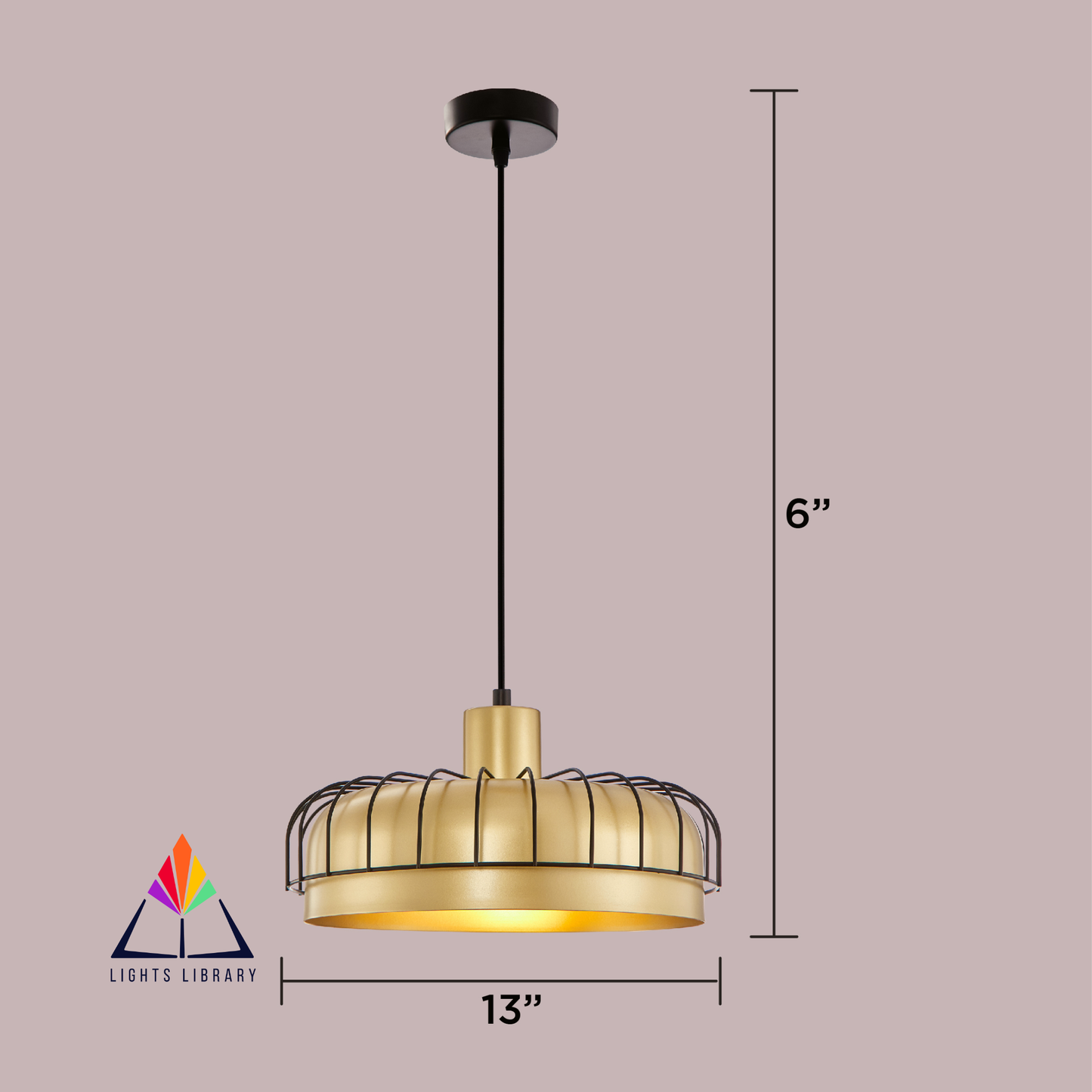 Empire Ebon Emitter Ceiling Light