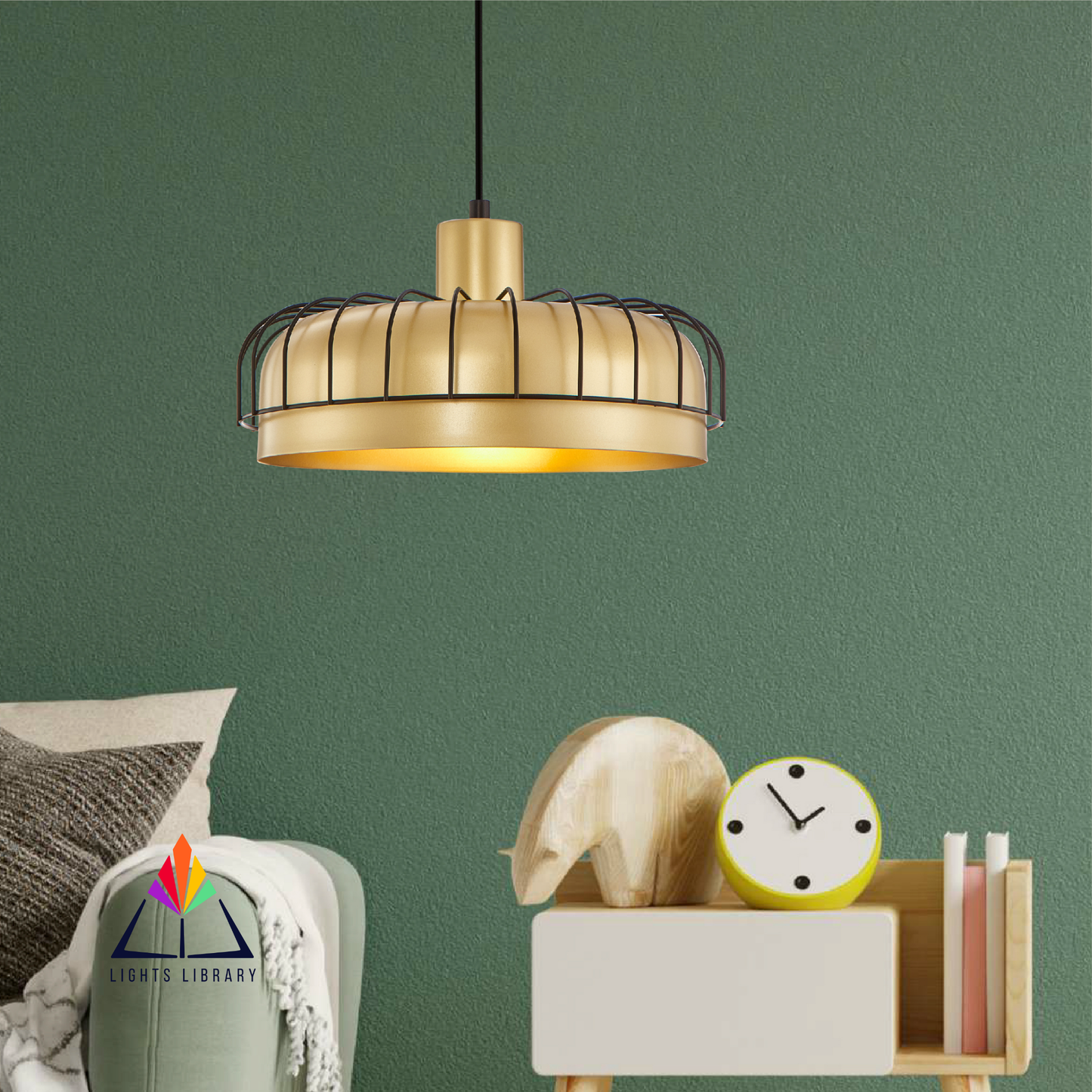 Empire Ebon Emitter Ceiling Light