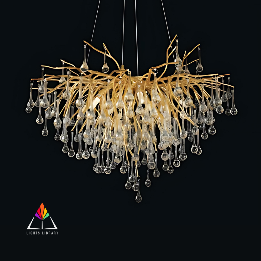 Empire: Industrial Chrome Chandelier