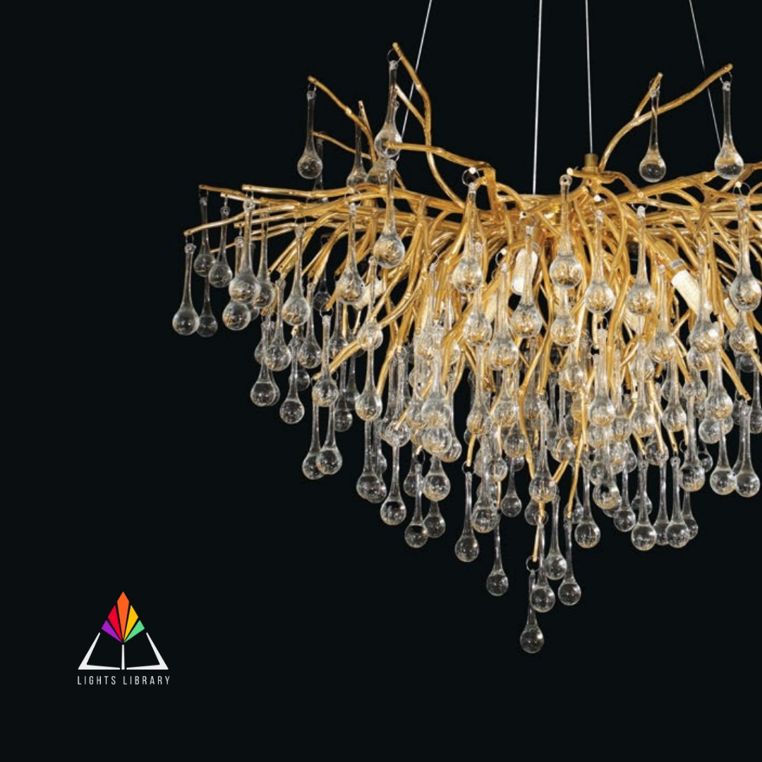 Empire: Industrial Chrome Chandelier