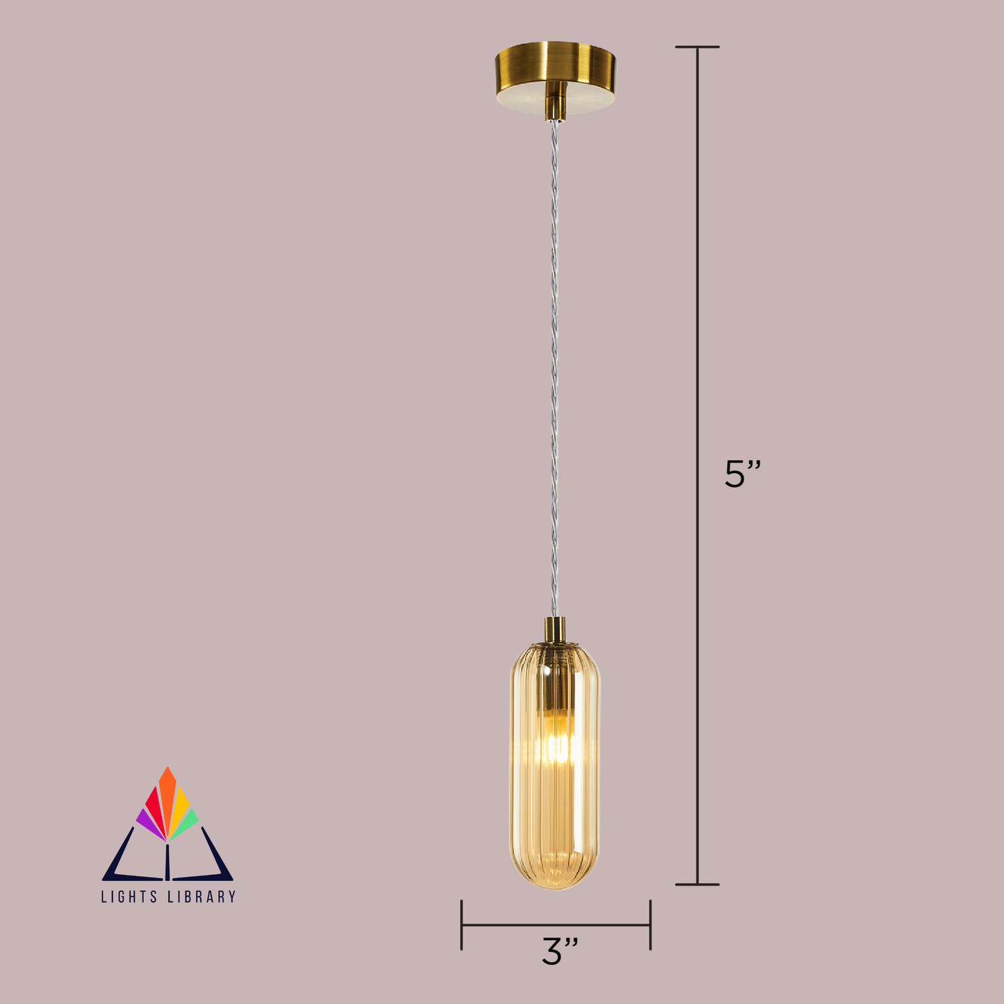 Olympian Opal Orb Hanging Light