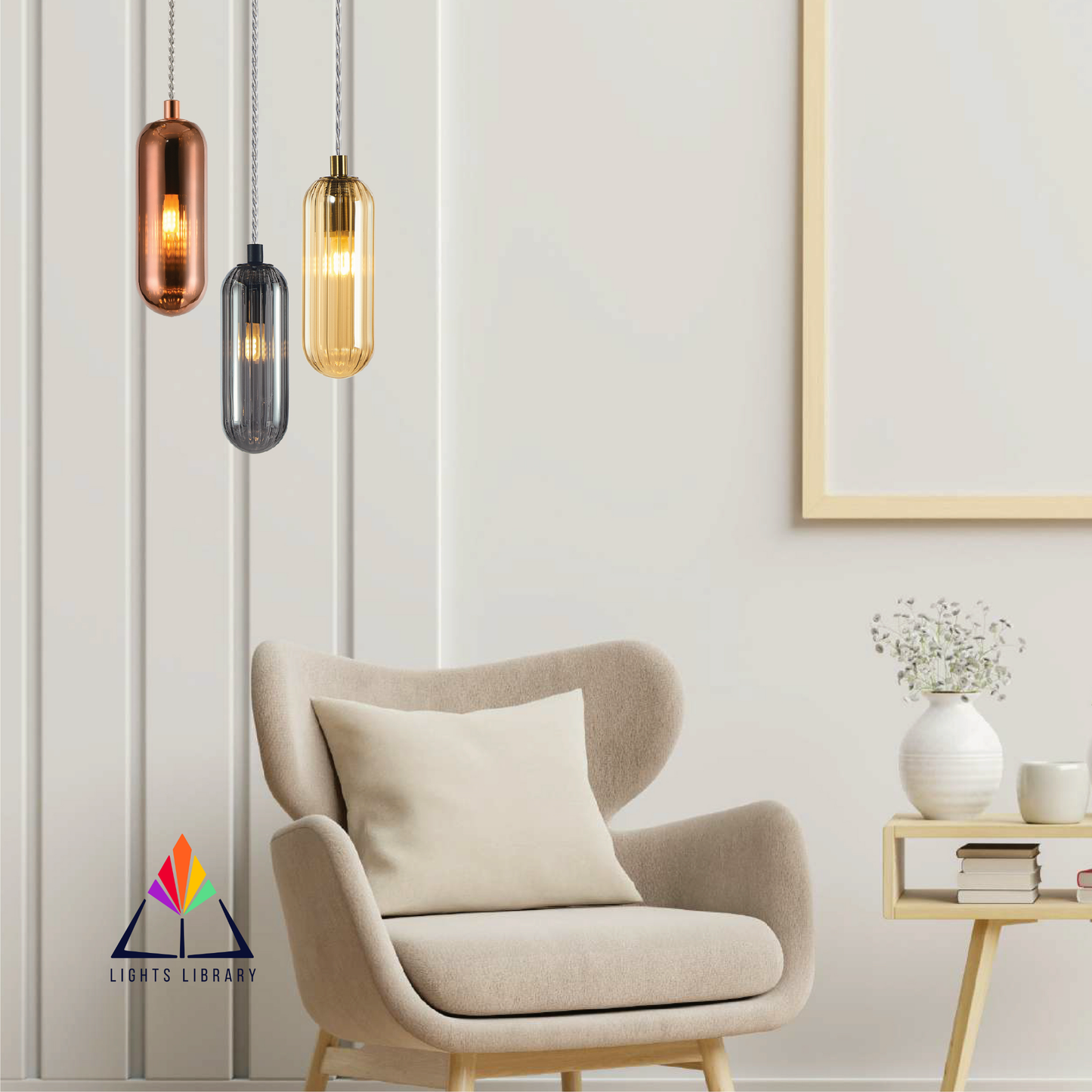 Olympian Opal Orb Hanging Light