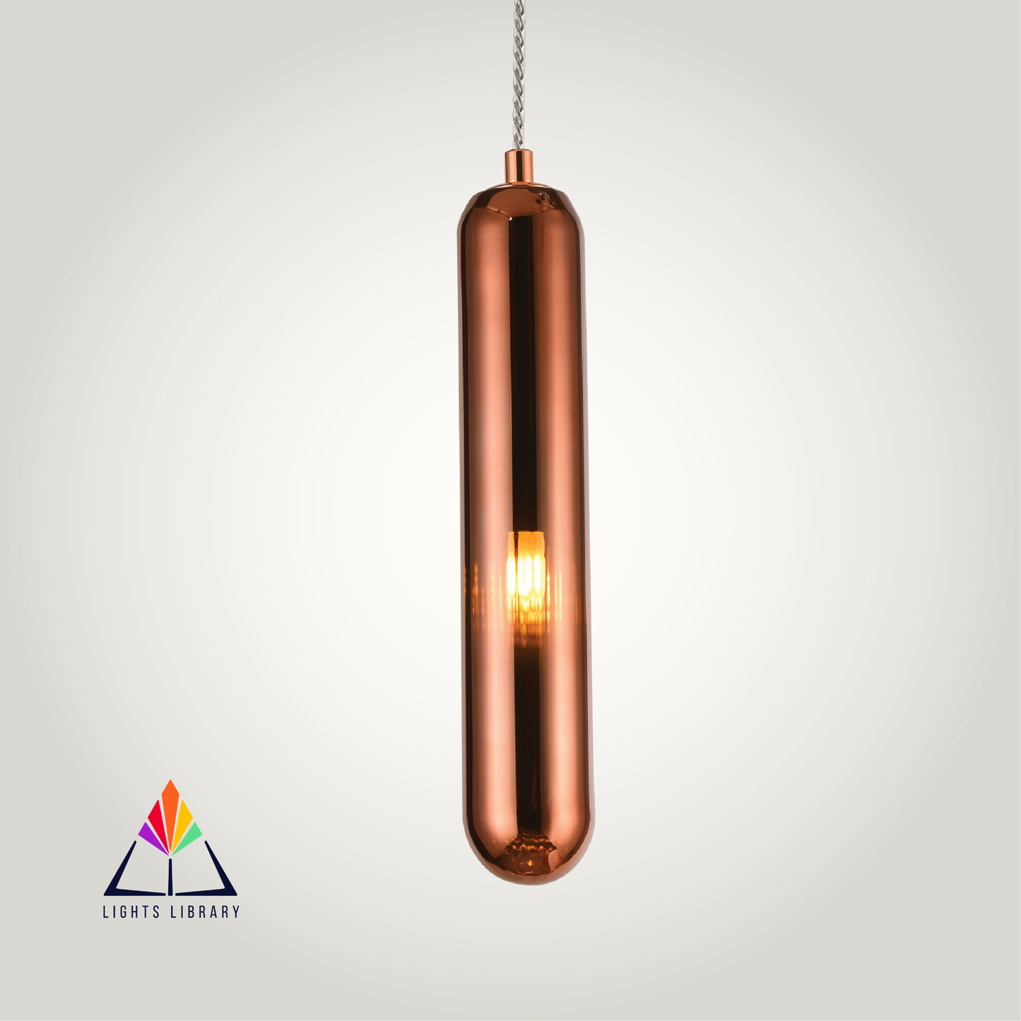 Satin Shine Suspension Light