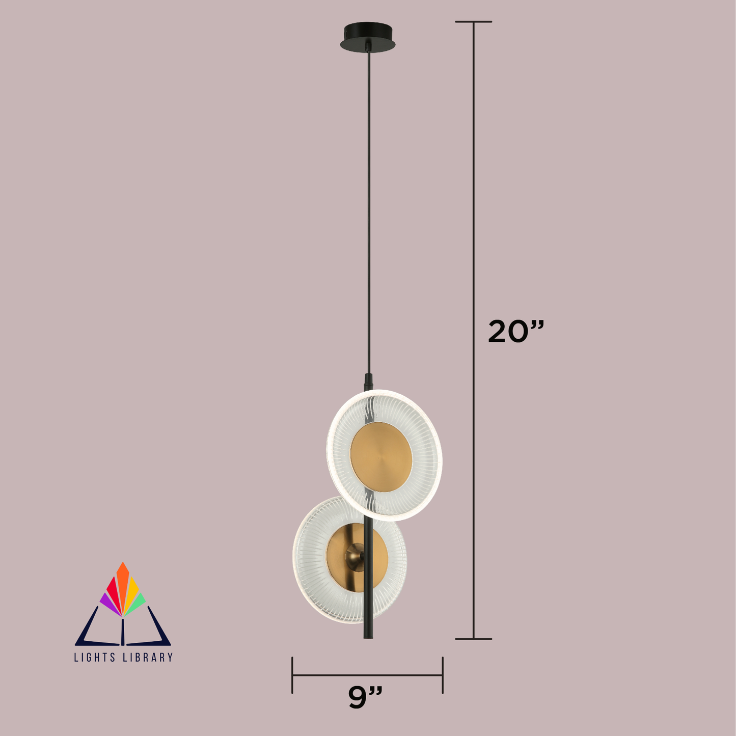 Timeless Twilight Tier Hanging Light