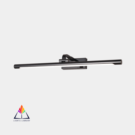 Sleek Black LED Picture Light