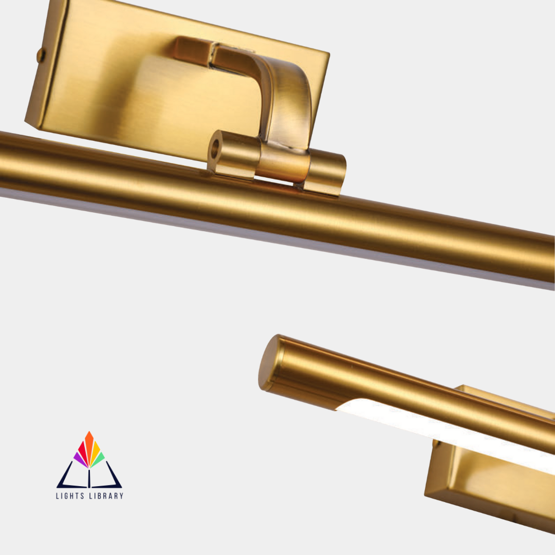 Modern Gold LED Picture Light