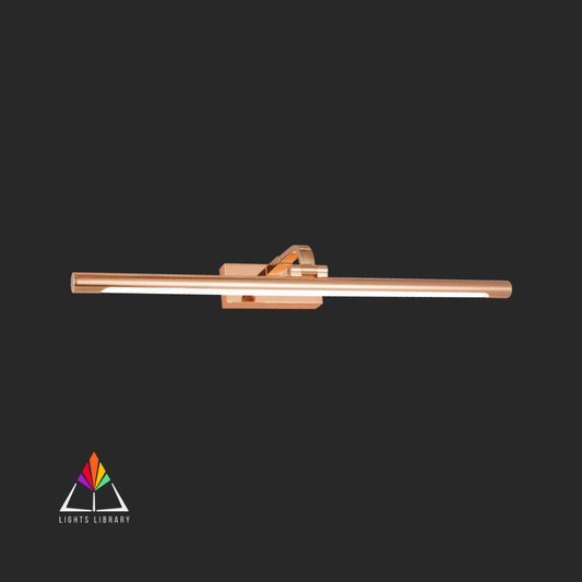 Sleek Rose Gold LED Picture Light