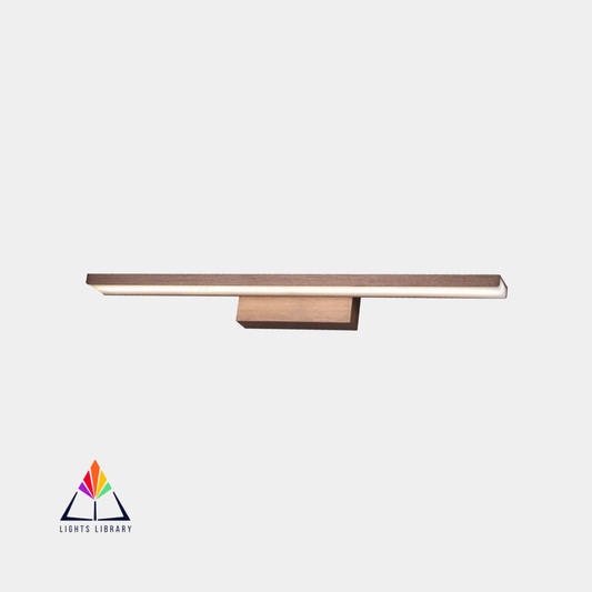 Contemporary Wooden LED Vanity Light