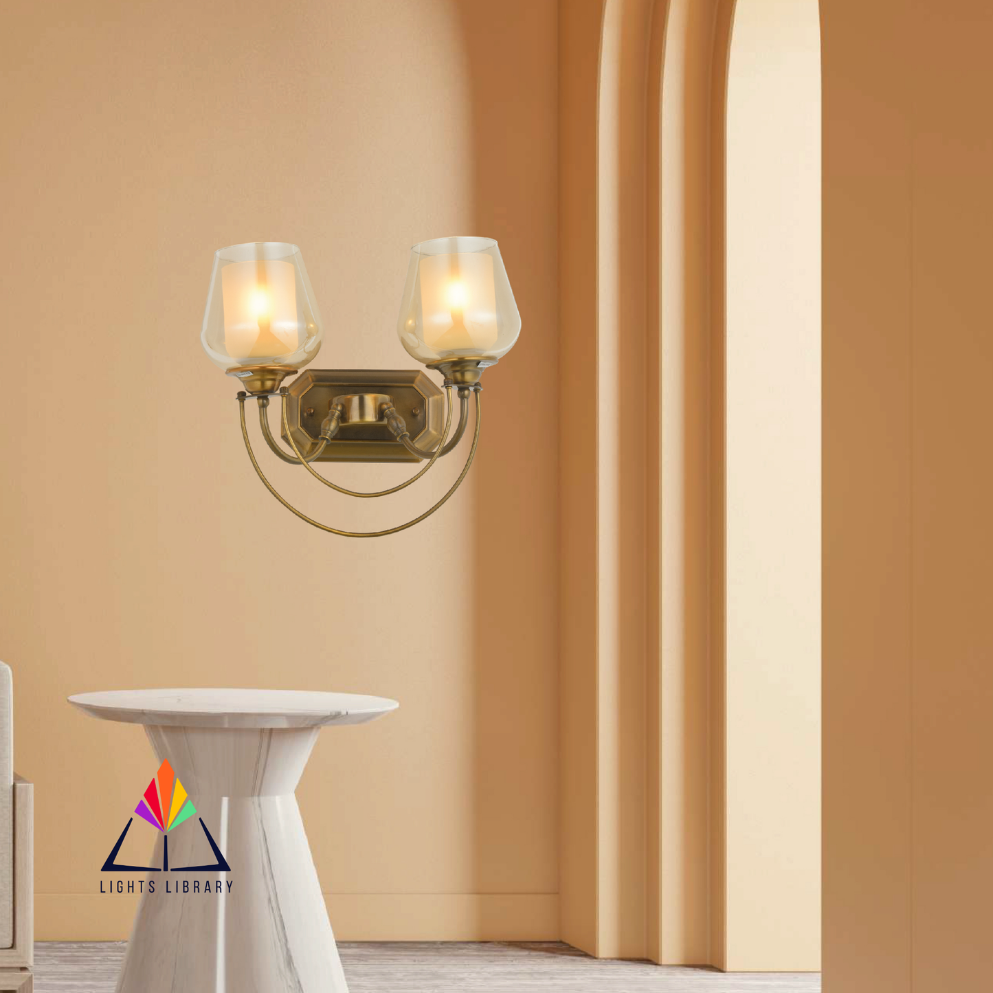 Gleaming Galaxy Wall Light