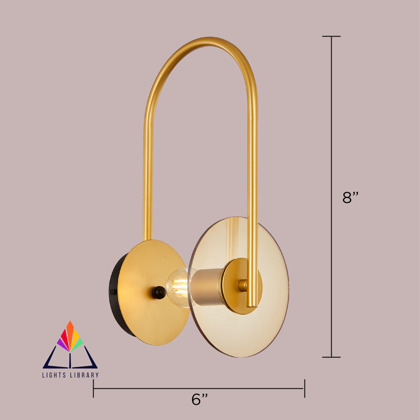 Dazzling Drift Wall Light