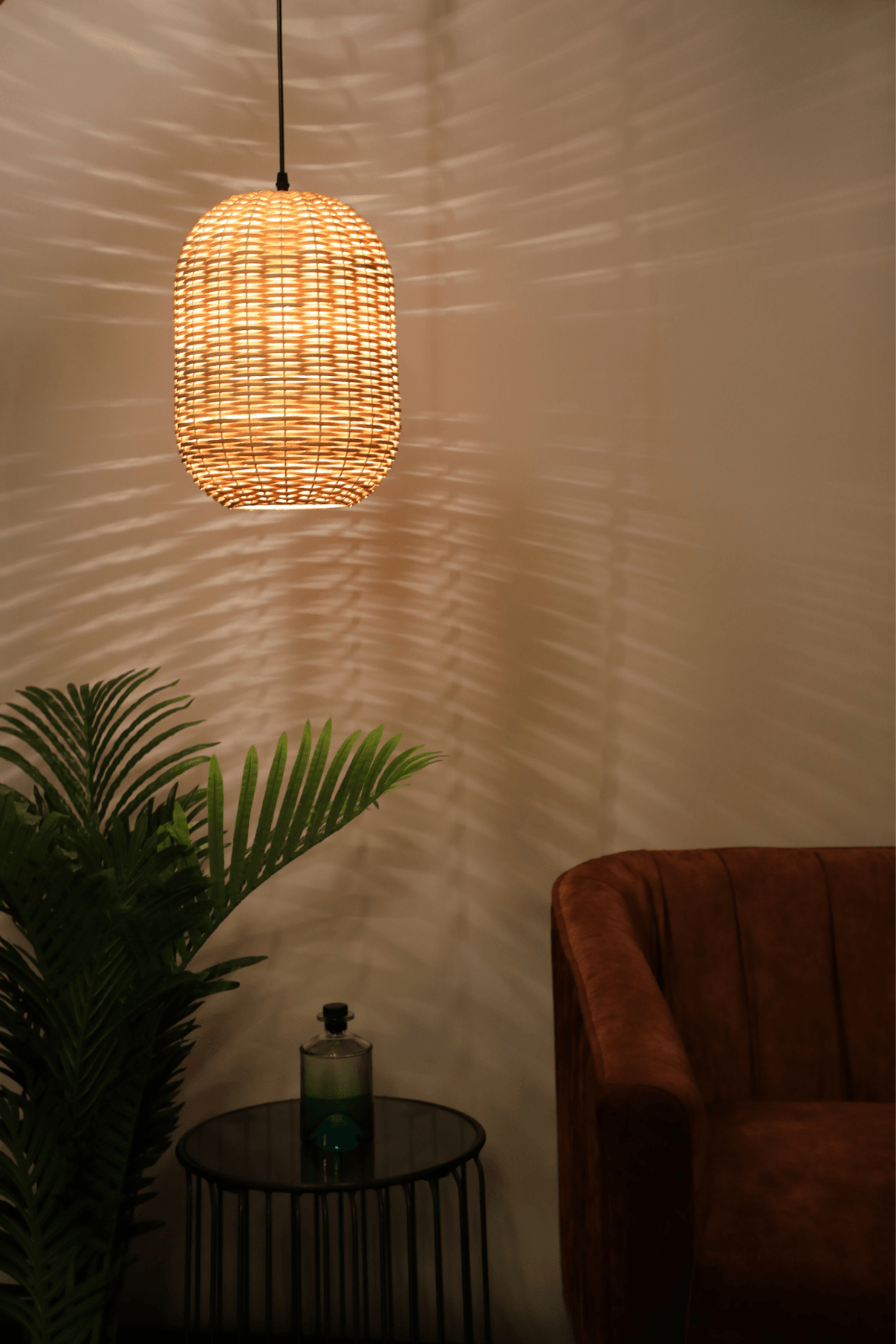 Aria Handcrafted Pendant Light: Elegance in Illumination