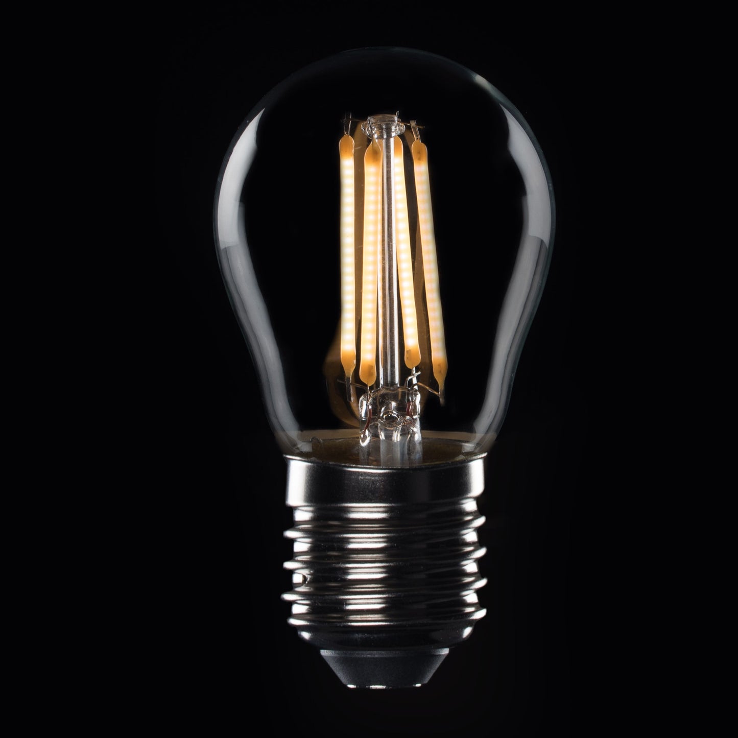 4W Edison LED Round E-27 Bulb