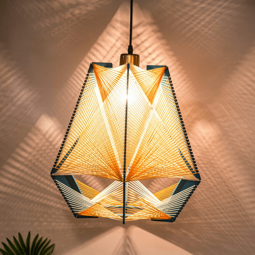 Jyotik Handcrafted Pendant Light: A Harmony of Light and Artistry