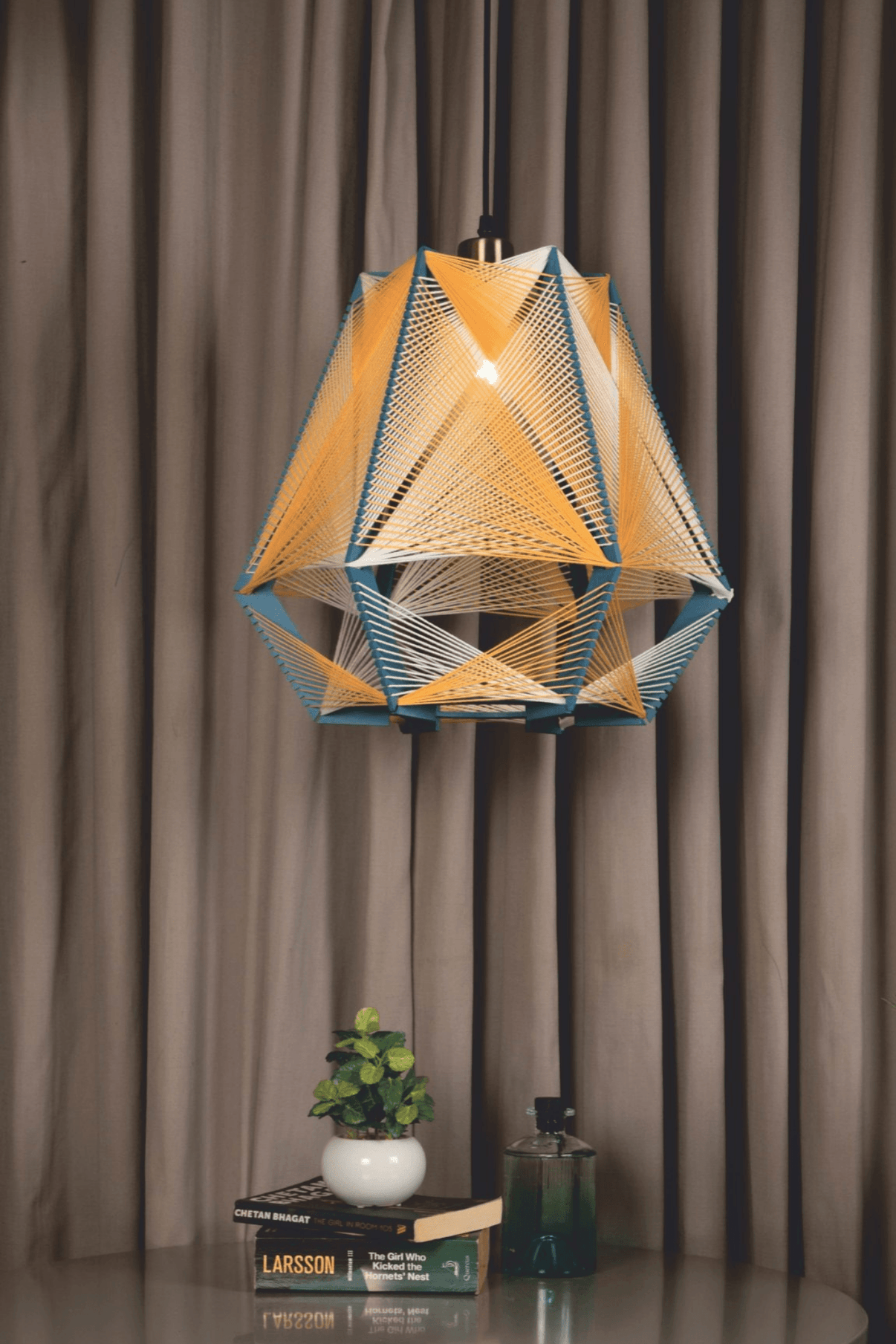 Jyotik Handcrafted Pendant Light: A Harmony of Light and Artistry