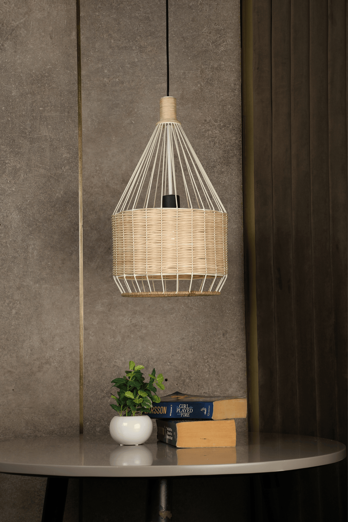 Krona Handcrafted Pendant Light: Where Style Meets Serenity