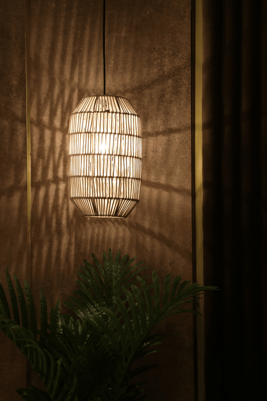 Mentula Handcrafted Pendant Light: Contemporary Radiance Reimagined