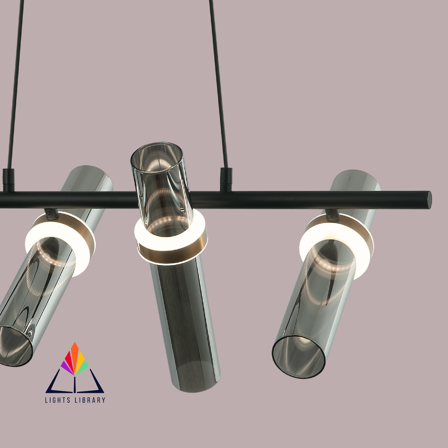 Eclipse Tube Chandelier